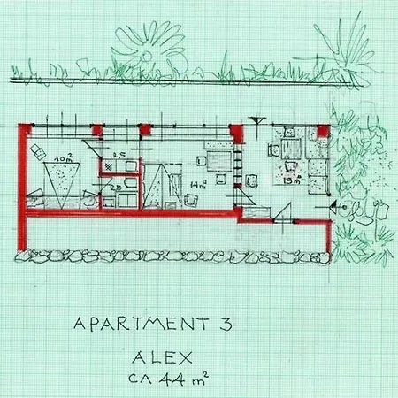 Appartement Darinka *